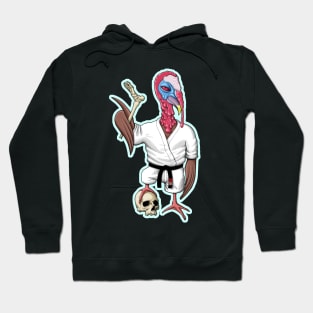 Thanksgiving Turkey leg locker - jiu jitsu - judo Hoodie